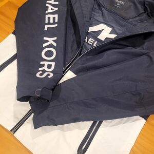 Michael Kors Navy and White Jacket